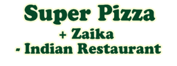 Super Pizza + Zaika - Indian Restaurant logo.